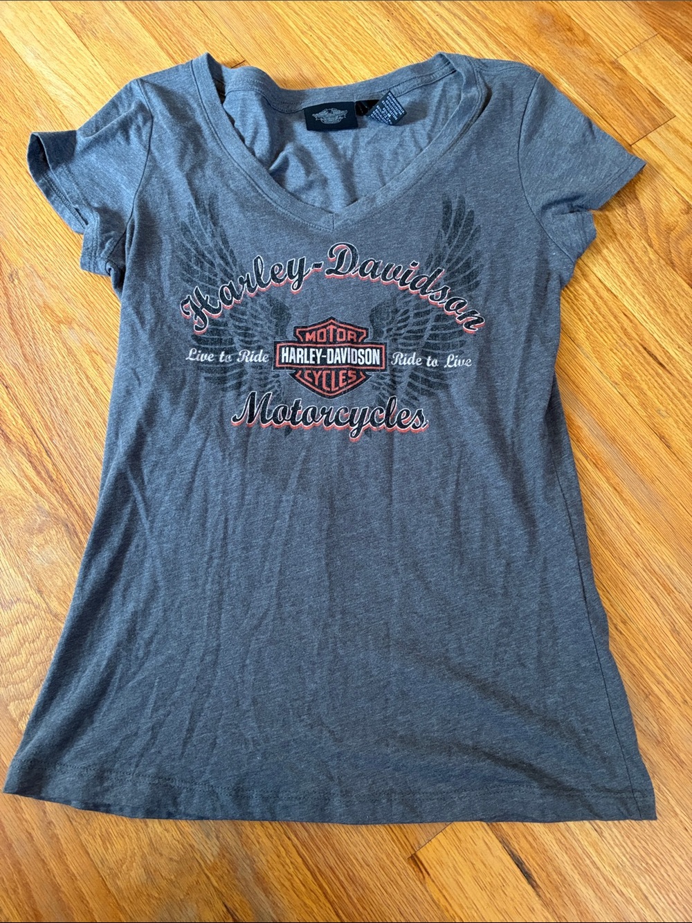 Women’s Harley-Davidson Gray Tee